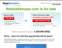 Tablet Screenshot of notizieabruzzo.com